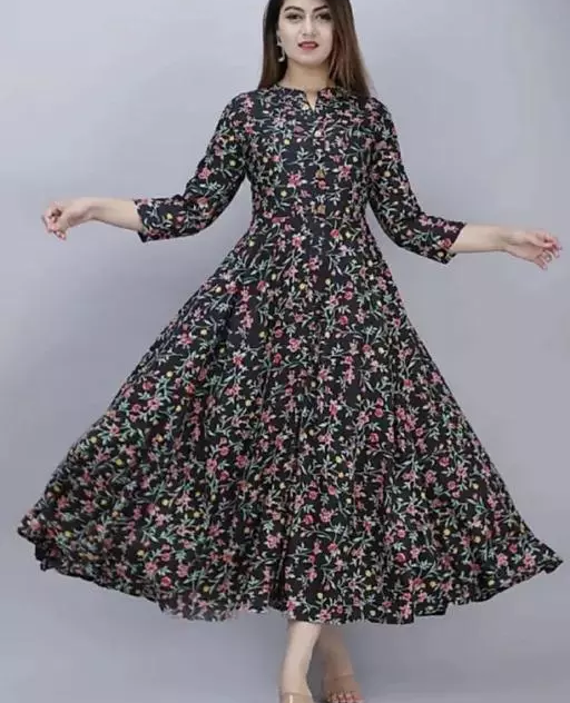 Women Anarkali Jaipur Kurti